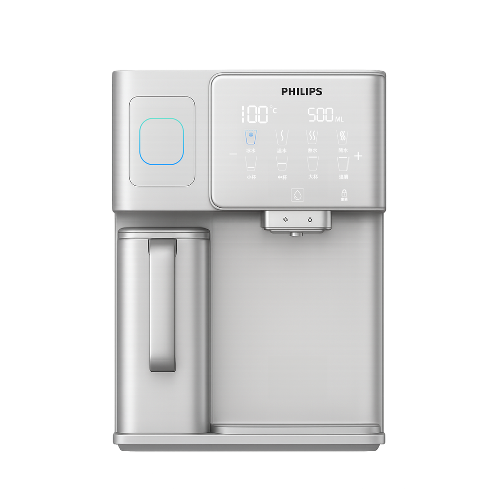 PHILIPS 飛利浦｜檯面式瞬熱製冰飲水機｜首創製冰塊功能 冰飲足首選｜ADD8600