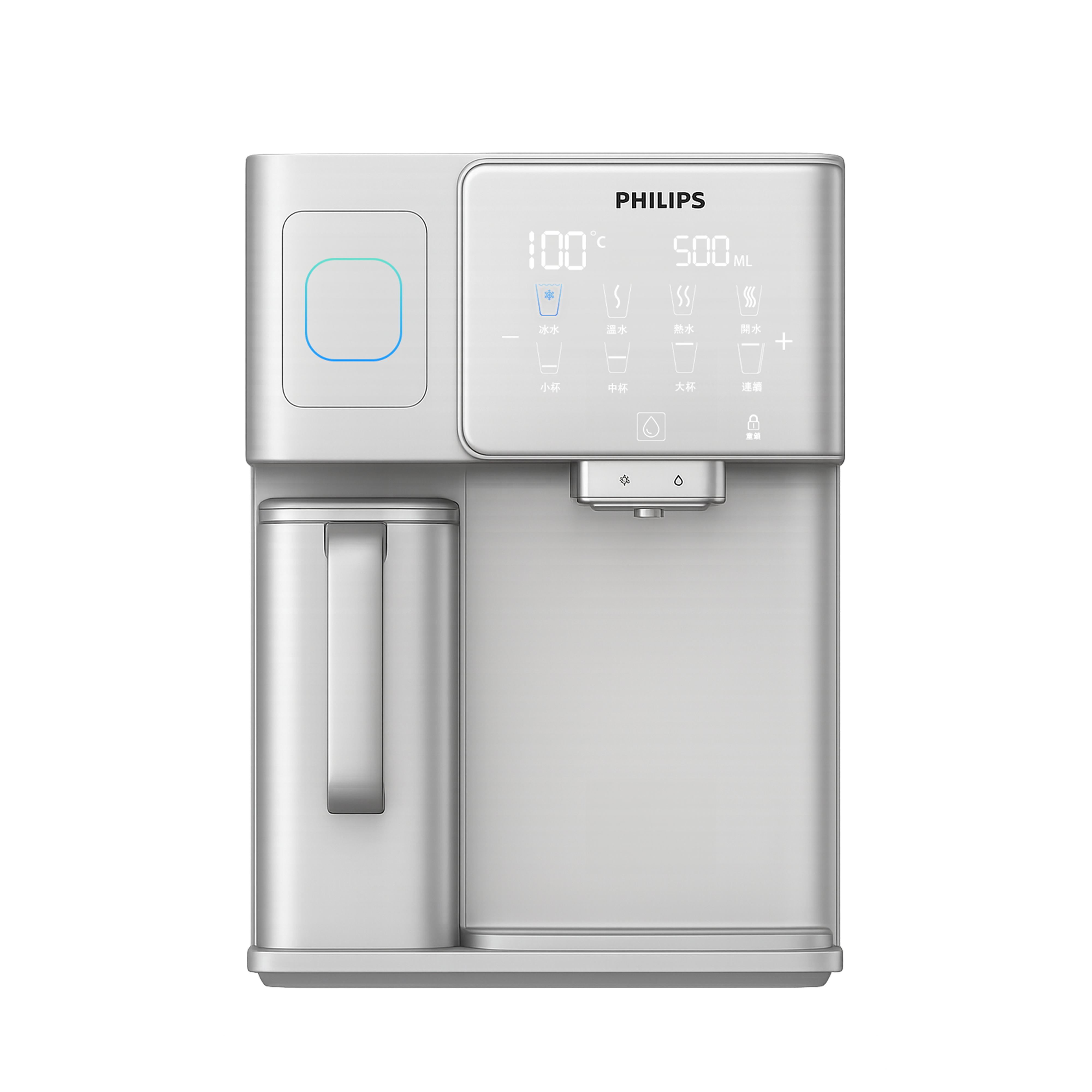 PHILIPS 飛利浦｜檯面式瞬熱製冰飲水機｜首創製冰塊功能 冰飲足首選｜ADD8600