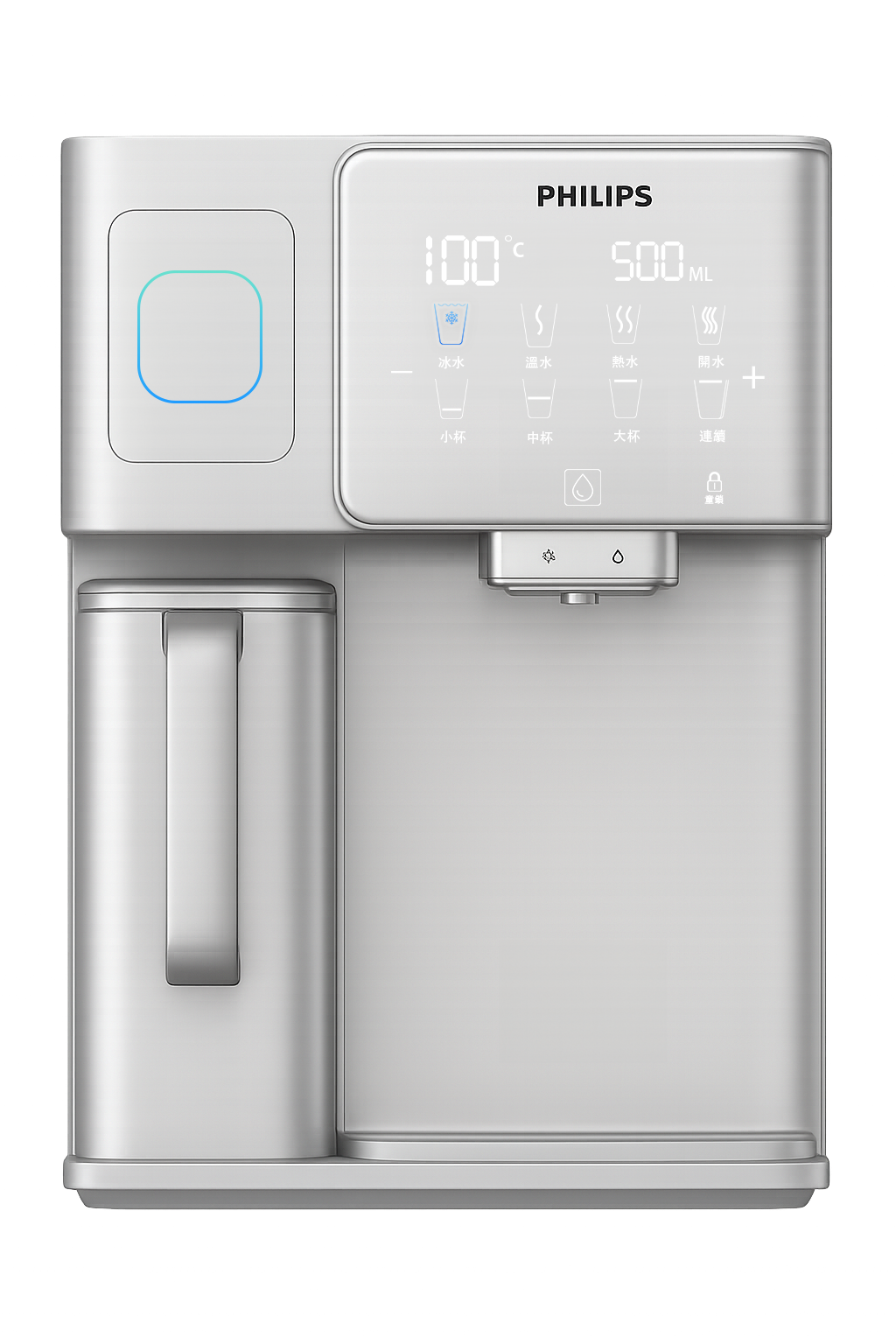 PHILIPS 飛利浦｜檯面式瞬熱製冰飲水機｜首創製冰塊功能 冰飲足首選｜ADD8600