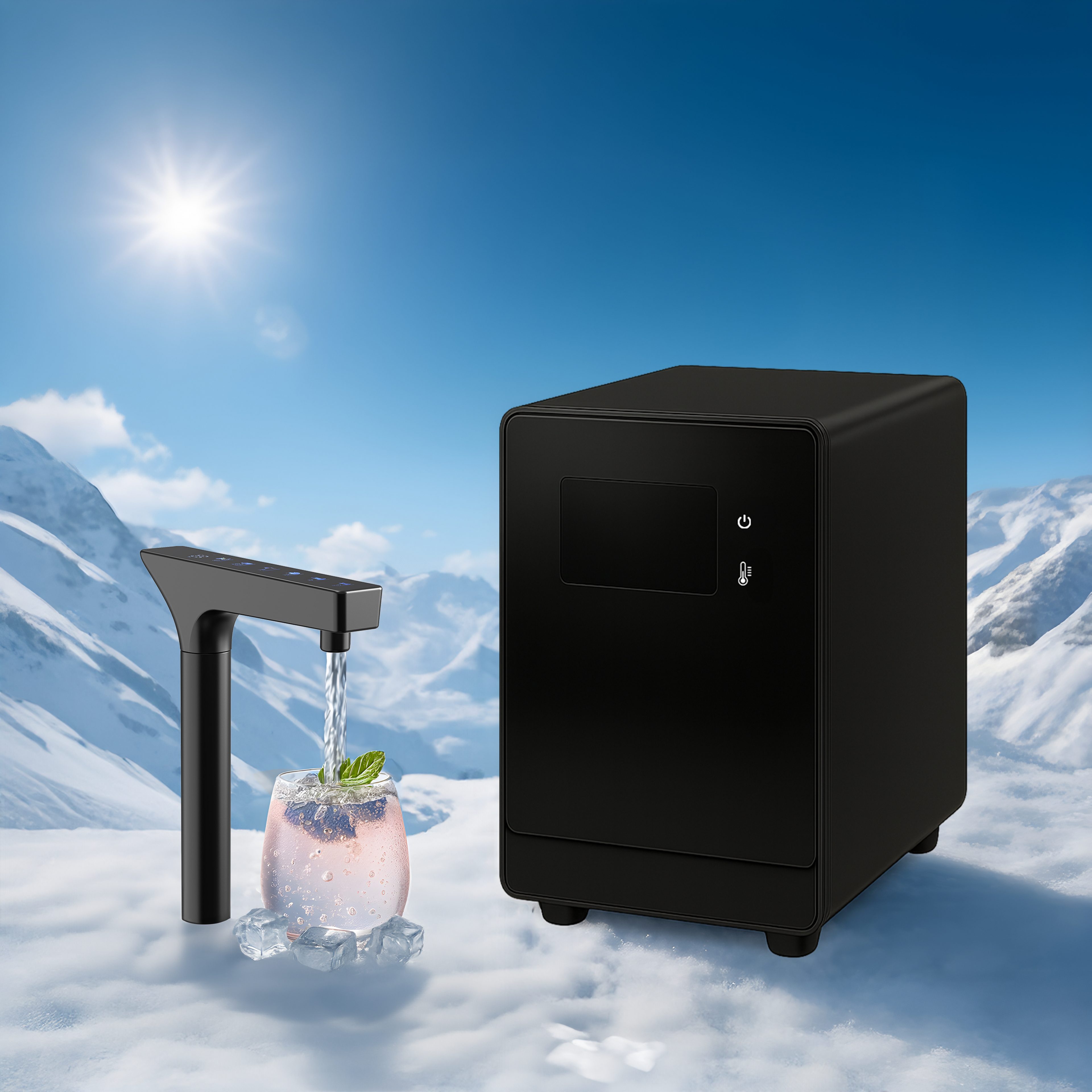 PHILIPS | AUT6060R68A | 冰溫熱氣泡水RO瞬熱淨水器 | 廚下型 | 冰溫熱+氣泡水 四合一